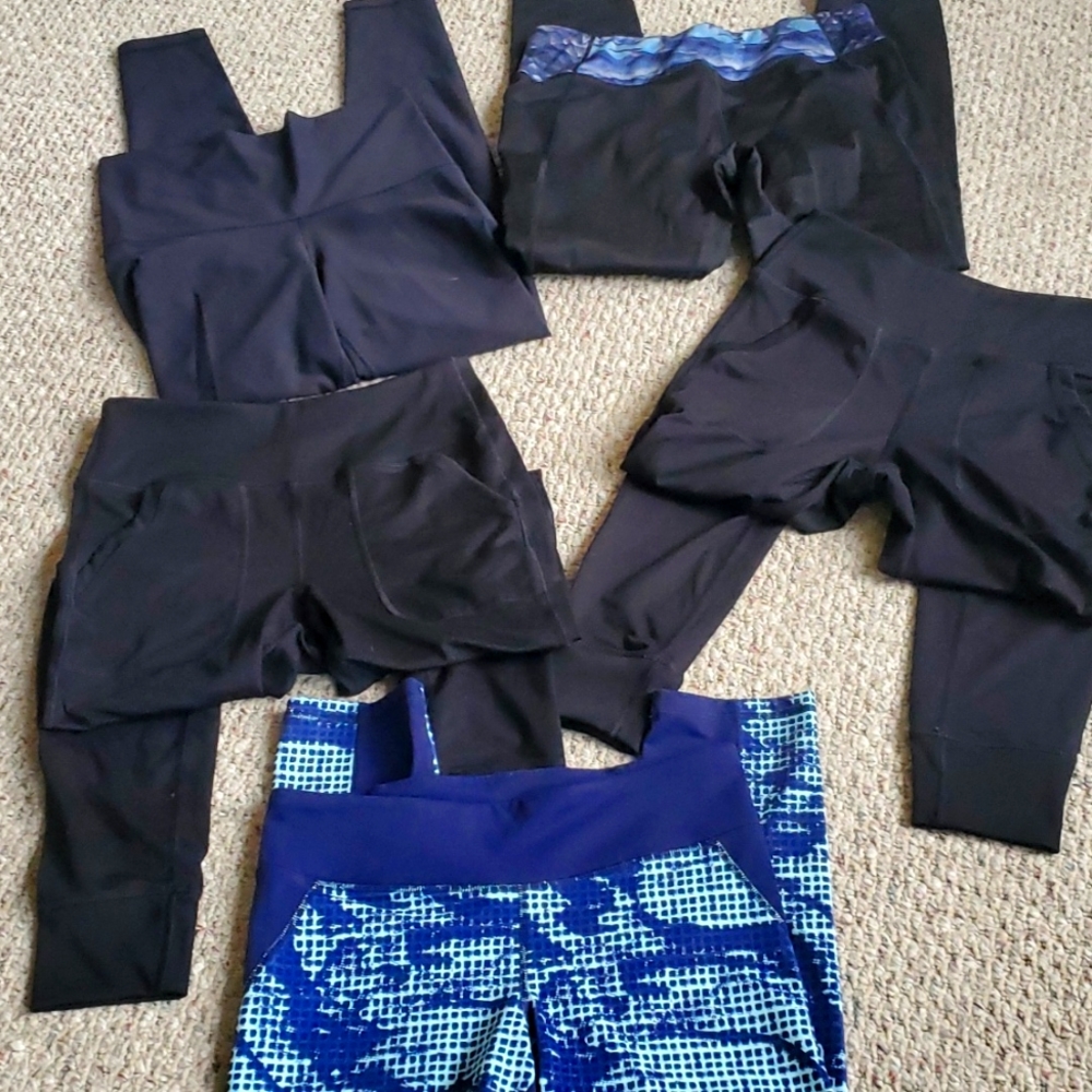 Under Armour, Layer8, Avia, Old Navy workout leggings